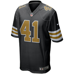 Alvin Kamara New Orleans Saints Alternate Game Jersey - Black - Nike