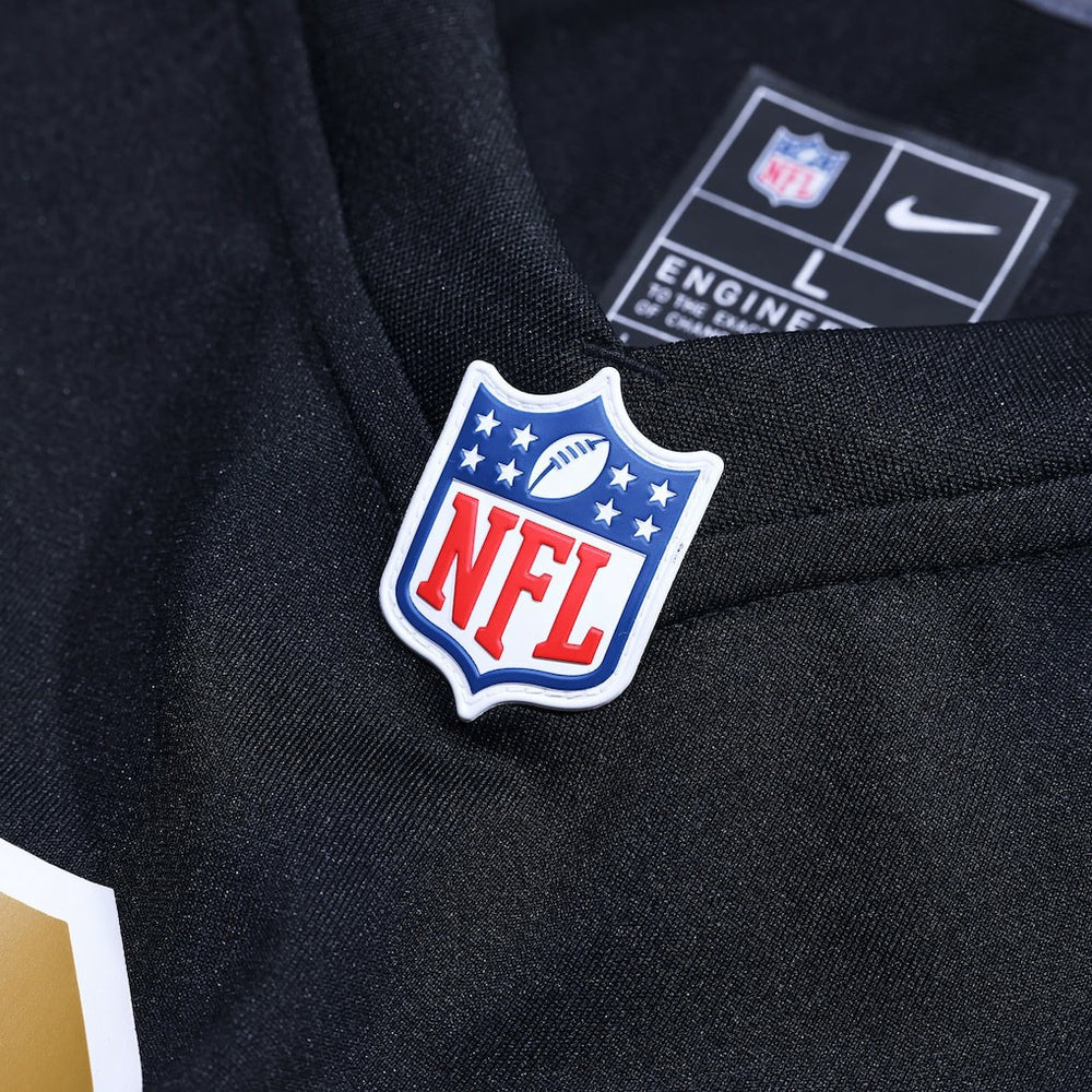 Alvin Kamara New Orleans Saints Alternate Game Jersey - Black - Nike
