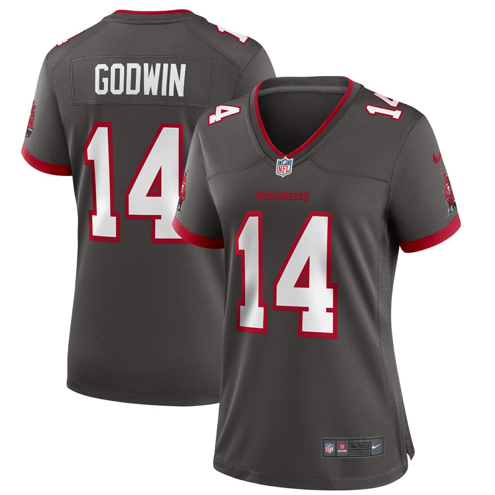 Chris Godwin Tampa Bay Buccaneers Women's Alternate Game Jersey - Pewter - Nike