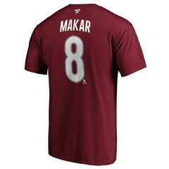 Cale Makar Colorado Avalanche Fanatics Authentic Stack Player Name & Number T-Shirt - Burgundy | Fanatics online