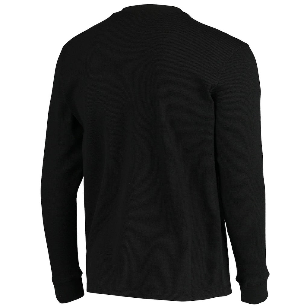 Arizona Cardinals Dunbrooke Logo Maverick Thermal Henley Long Sleeve T-Shirt - Black - NFL