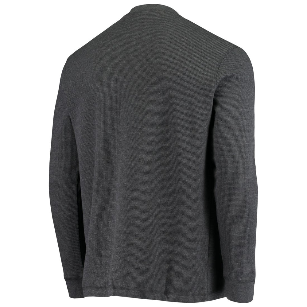 Tampa Bay Buccaneers Dunbrooke Logo Maverick Thermal Henley Long Sleeve T-Shirt - Charcoal - NFL