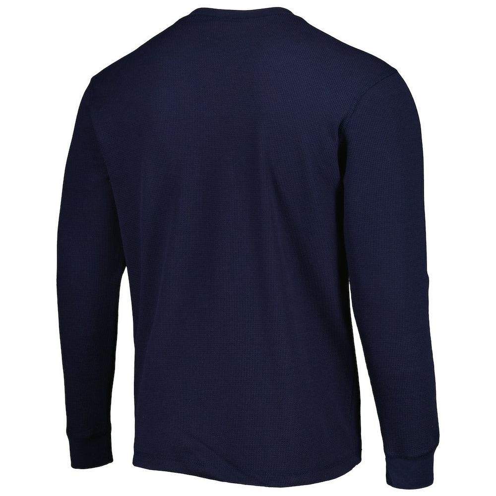Dallas Cowboys Maverick Thermal Henley Long Sleeve T-Shirt - Navy - NFL