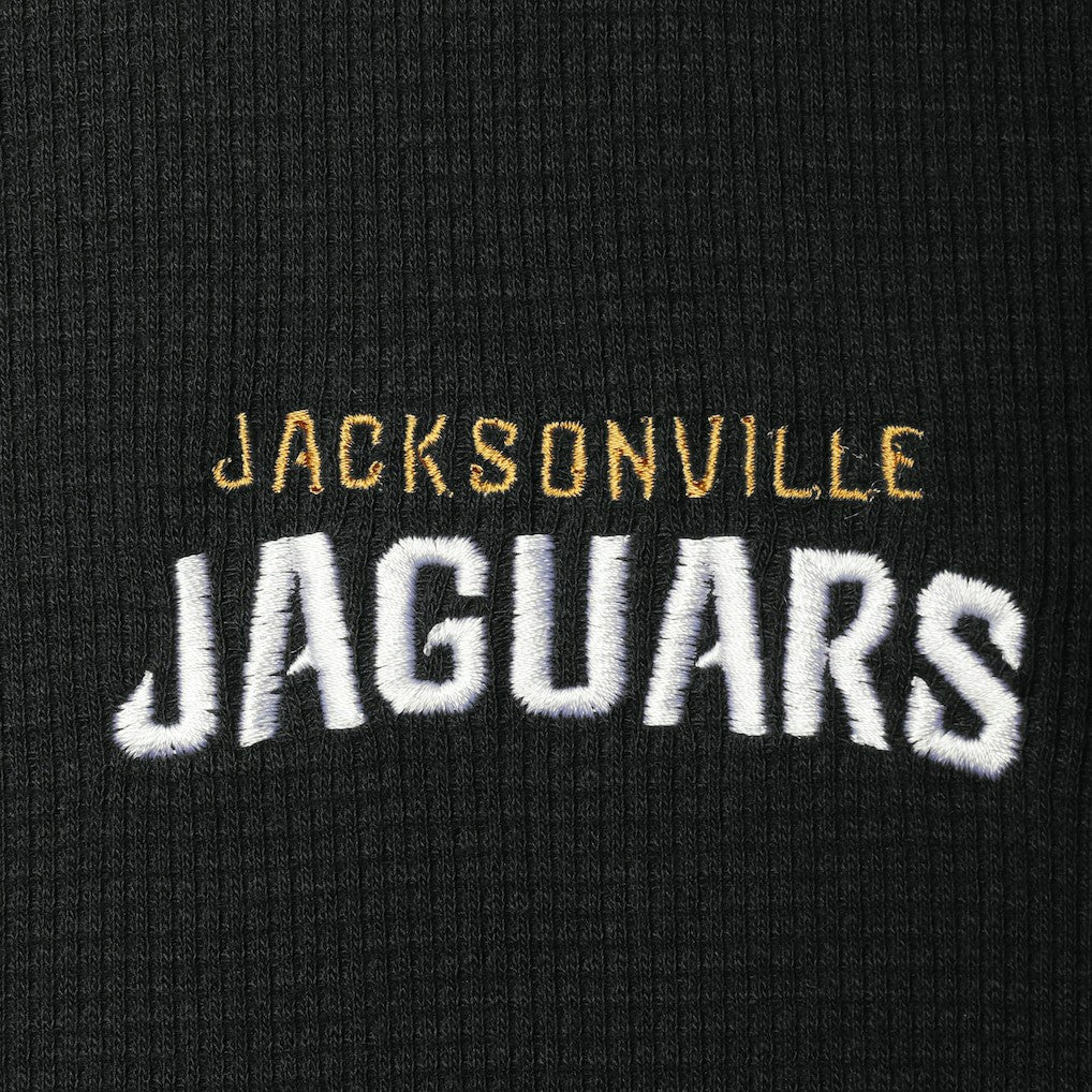 Jacksonville Jaguars Dunbrooke Logo Maverick Thermal Henley Long Sleeve T-Shirt - Black - NFL