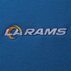 Los Angeles Rams Dunbrooke Logo Maverick Thermal Henley Long Sleeve T-Shirt - Royal - NFL
