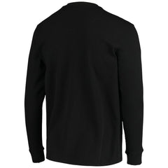 Las Vegas Raiders Dunbrooke Logo Maverick Thermal Henley Long Sleeve T-Shirt - Black - NFL