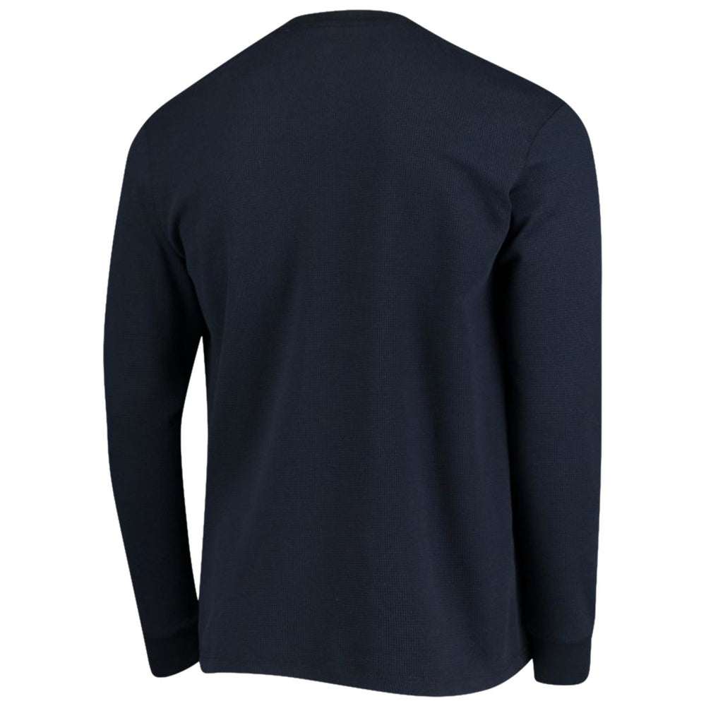 Tennessee Titans Dunbrooke Logo Maverick Thermal Henley Long Sleeve T-Shirt - Navy - NFL