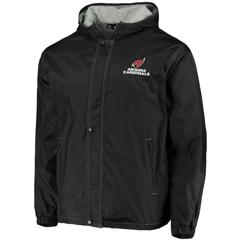 Arizona Cardinals Dunbrooke Logo Legacy Stadium Full-Zip Jacket- Black - NFL