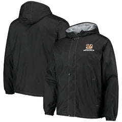 Cincinnati Bengals Dunbrooke Logo Legacy Stadium Full-Zip Jacket- Black - NFL
