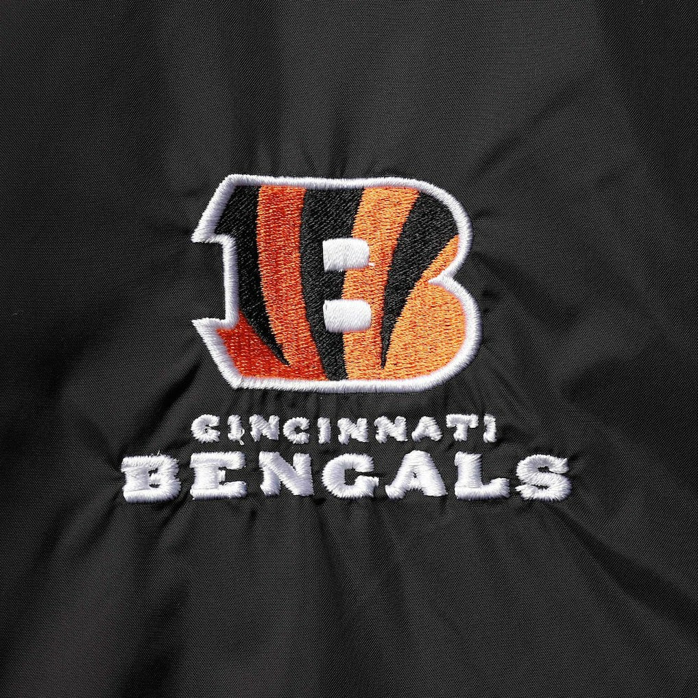 Cincinnati Bengals Dunbrooke Logo Legacy Stadium Full-Zip Jacket- Black - NFL