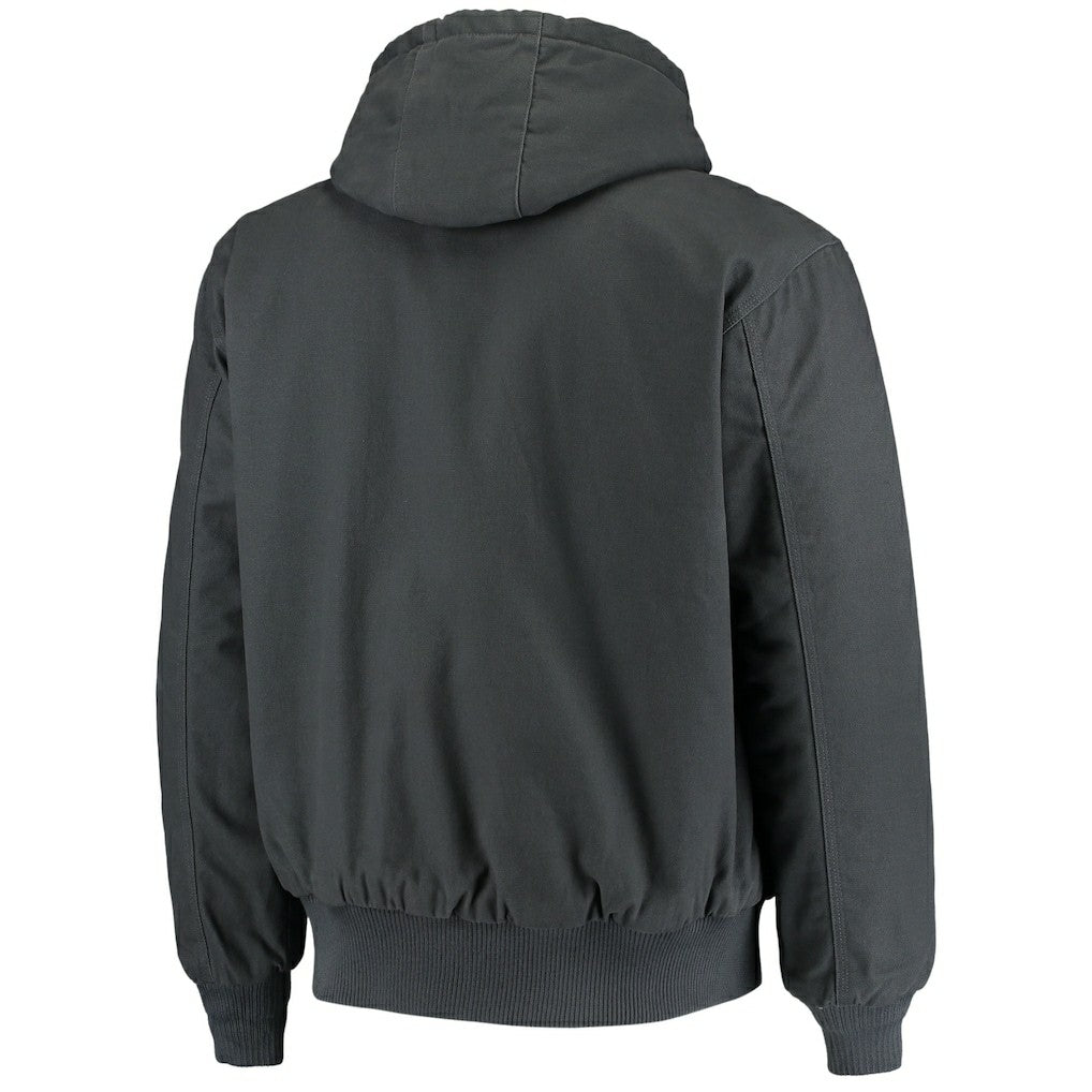 Chicago Bears Dunbrooke Dakota Cotton Canvas Hooded Jacket - Navy - NFL