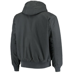 Chicago Bears Dunbrooke Dakota Cotton Canvas Hooded Jacket - Navy - NFL