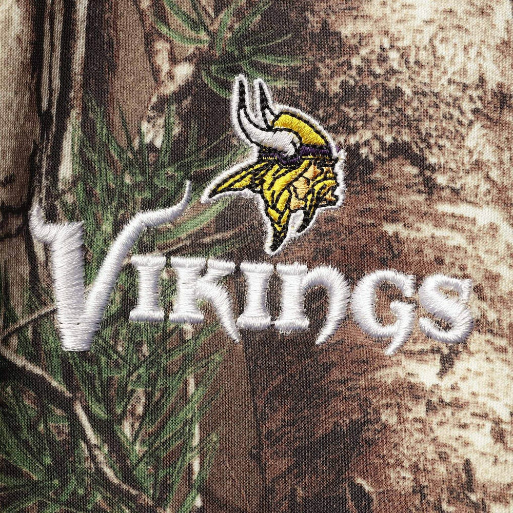 Minnesota Vikings Dunbrooke Circle Champion Tech Fleece Pullover Hoodie - Realtree Camo - NFL