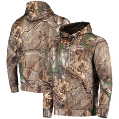 Denver Broncos Dunbrooke Circle Champion Tech Fleece Pullover Hoodie - Realtree Camo - NFL
