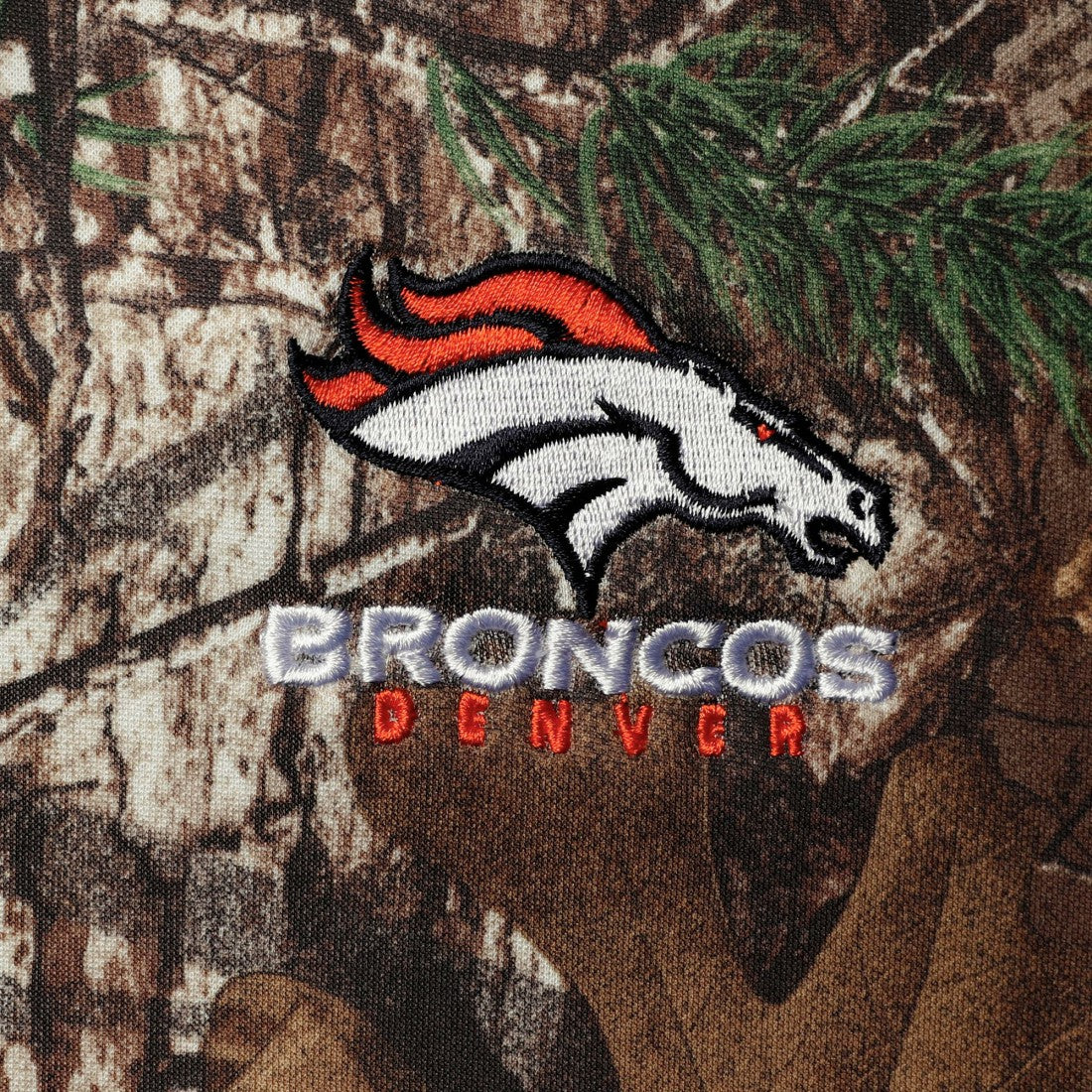 Denver Broncos Dunbrooke Circle Champion Tech Fleece Pullover Hoodie - Realtree Camo - NFL