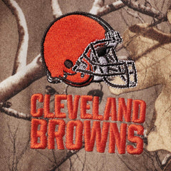 Cleveland Browns Dunbrooke Circle Champion Tech Fleece Pullover Hoodie - Realtree Camo - NFL