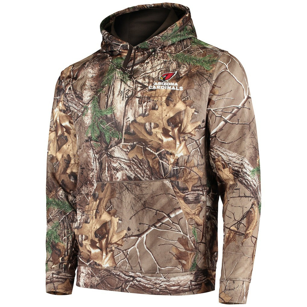 Arizona Cardinals Dunbrooke Circle Champion Tech Fleece Pullover Hoodie - Realtree Camo - NFL