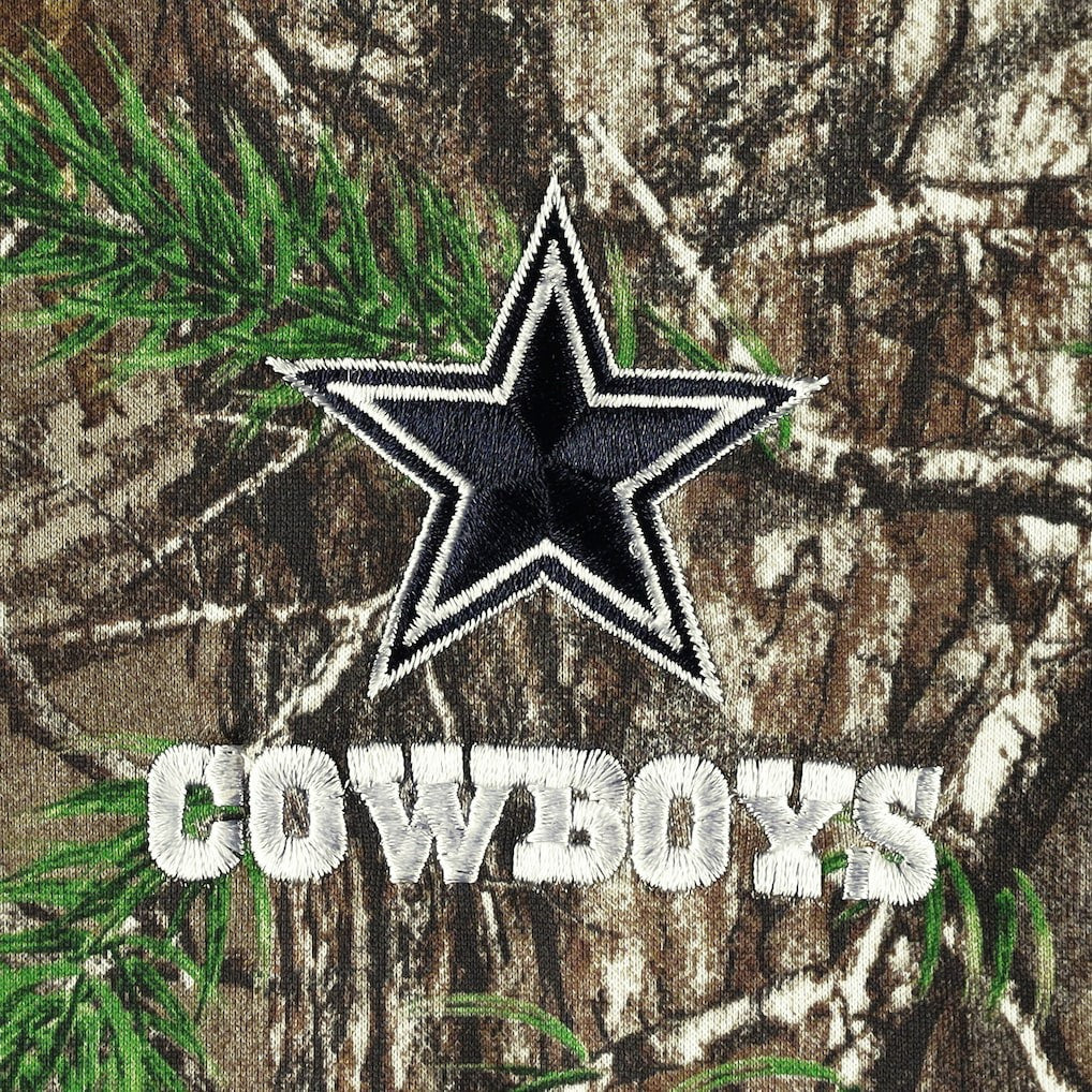 Dallas Cowboys Champion Tech Fleece Pullover Hoodie - Realtree Camo - NFL