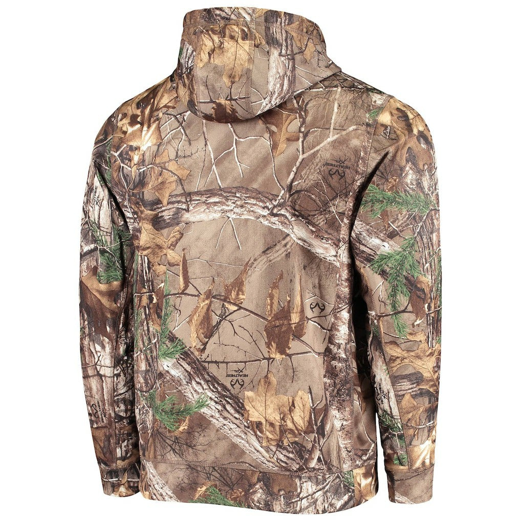 Miami Dolphins Dunbrooke Circle Champion Tech Fleece Pullover Hoodie - Realtree Camo - NFL