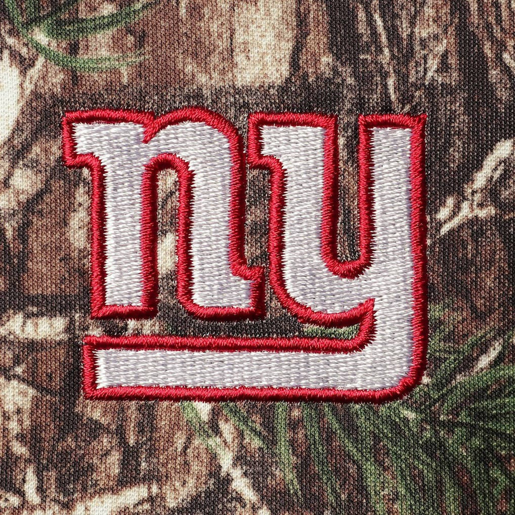 New York Giants Dunbrooke Circle Champion Tech Fleece Pullover Hoodie - Realtree Camo - NFL