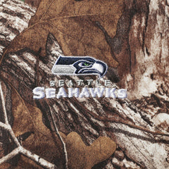 Seattle Seahawks Dunbrooke Circle Champion Tech Fleece Pullover Hoodie - Realtree Camo - NFL