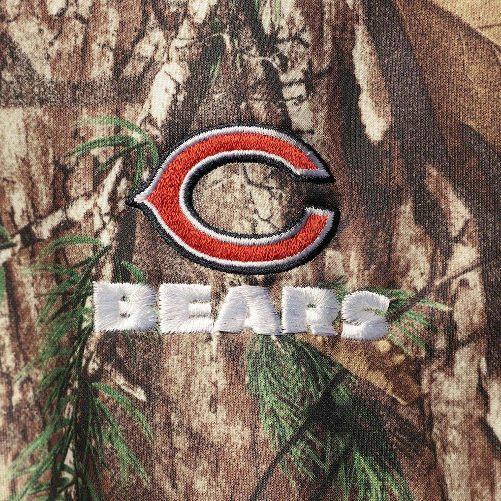 Chicago Bears Dunbrooke Trophy Tech Fleece Full-Zip Hoodie - Realtree Camo - NFL