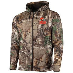 Cleveland Browns Dunbrooke Trophy Tech Fleece Full-Zip Hoodie - Realtree Camo - NFL