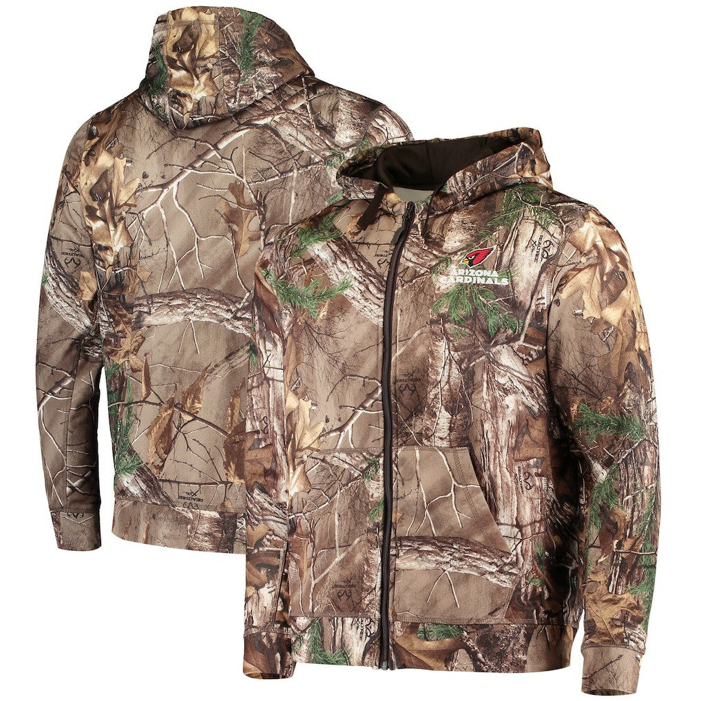 Arizona Cardinals Dunbrooke Trophy Tech Fleece Full-Zip Hoodie - Realtree Camo - NFL