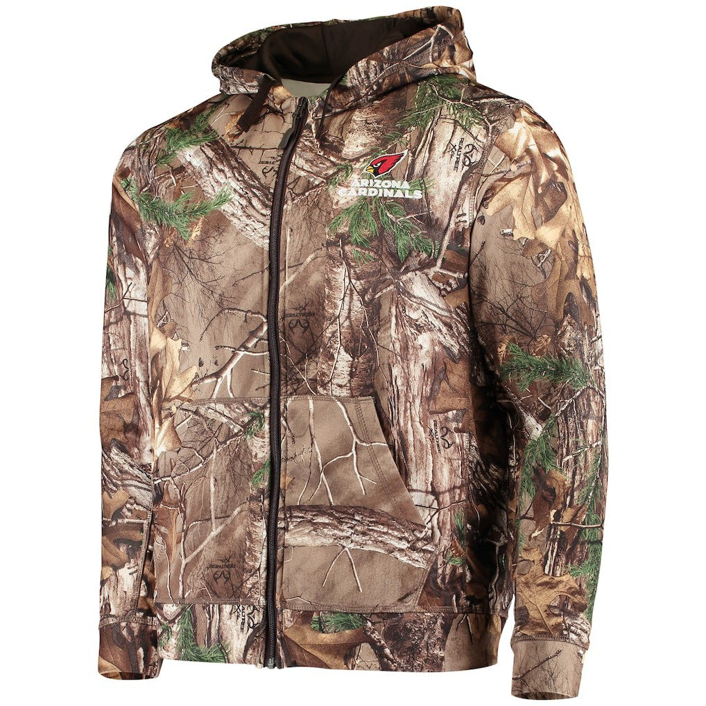 Arizona Cardinals Dunbrooke Trophy Tech Fleece Full-Zip Hoodie - Realtree Camo - NFL