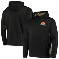Cincinnati Bengals Dunbrooke Logo Ranger Pullover Hoodie - Black/Realtree Camo - NFL
