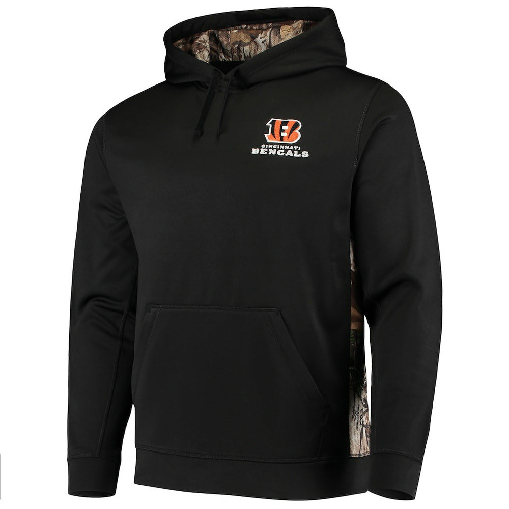 Cincinnati Bengals Dunbrooke Logo Ranger Pullover Hoodie - Black/Realtree Camo - NFL