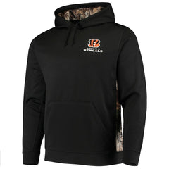 Cincinnati Bengals Dunbrooke Logo Ranger Pullover Hoodie - Black/Realtree Camo - NFL