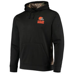 Cleveland Browns Dunbrooke Logo Ranger Pullover Hoodie - Black/Realtree Camo - NFL