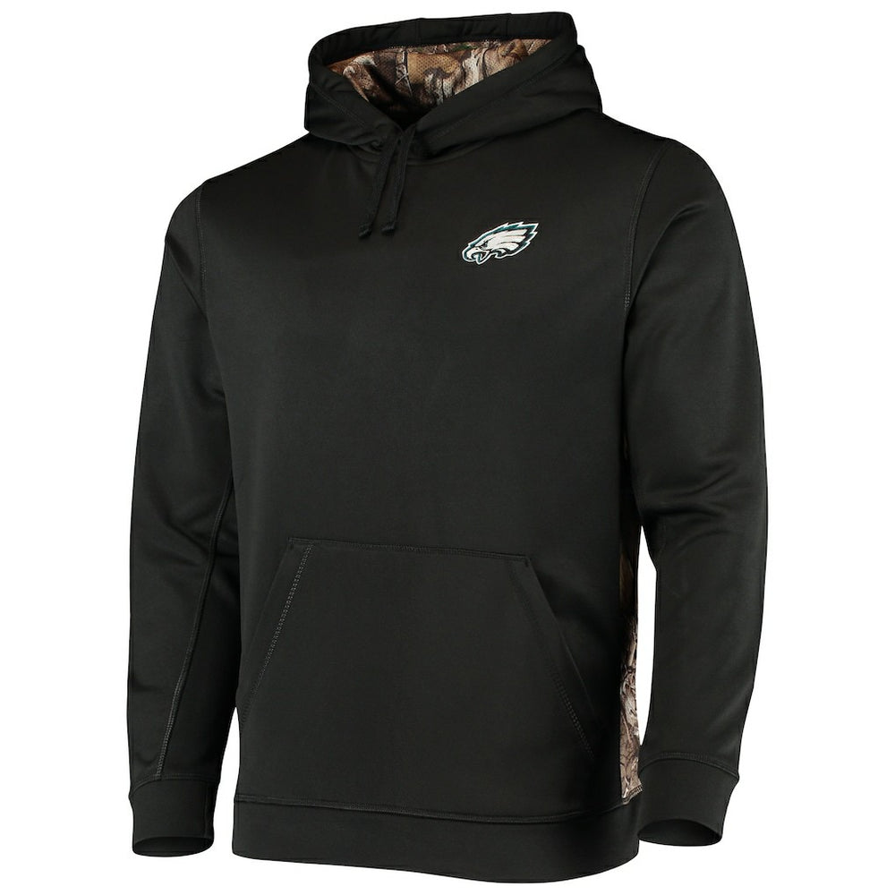 Philadelphia Eagles Dunbrooke Logo Ranger Pullover Hoodie - Black/Realtree Camo - NFL