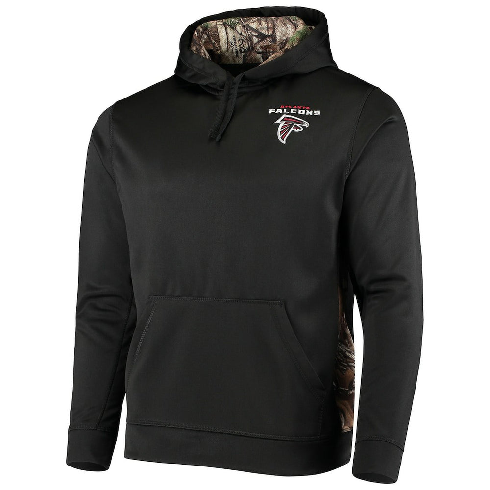 Atlanta Falcons Dunbrooke Logo Ranger Pullover Hoodie - Black/Realtree Camo - NFL