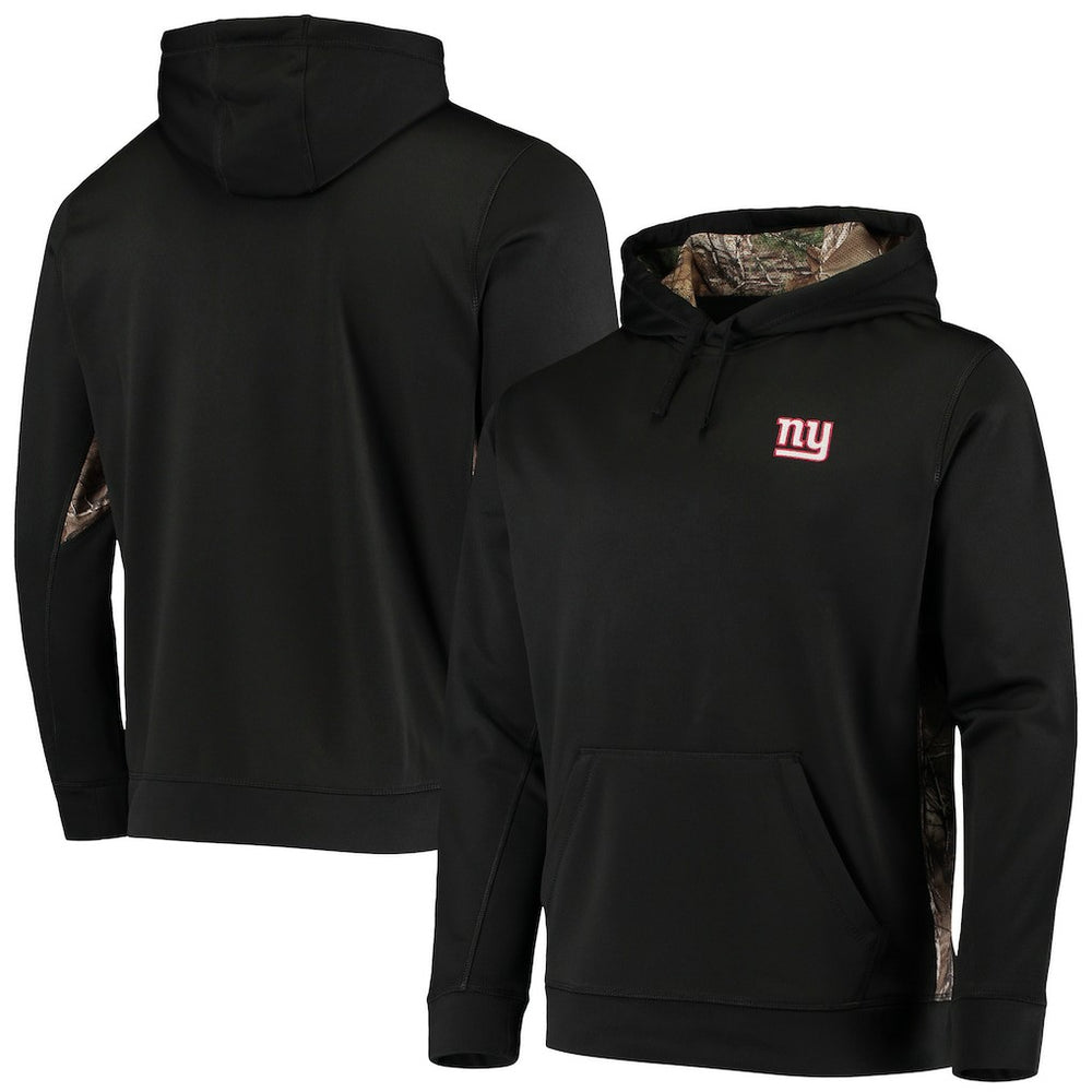 New York Giants Dunbrooke Logo Ranger Pullover Hoodie - Black/Realtree Camo - NFL