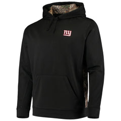 New York Giants Dunbrooke Logo Ranger Pullover Hoodie - Black/Realtree Camo - NFL