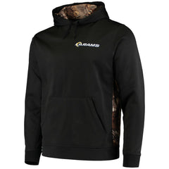 Los Angeles Rams Dunbrooke Logo Ranger Pullover Hoodie - Black/Realtree Camo - NFL