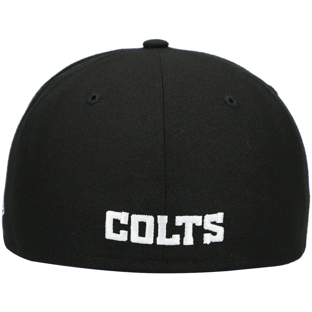 Indianapolis Colts New Era Omaha 59FIFTY Fitted Hat - Black - NFL