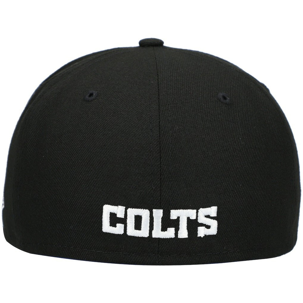 Indianapolis Colts New Era Omaha 59FIFTY Fitted Hat - Black - NFL