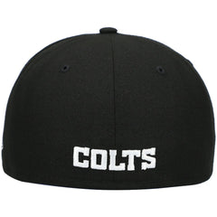 Indianapolis Colts New Era Omaha 59FIFTY Fitted Hat - Black - NFL