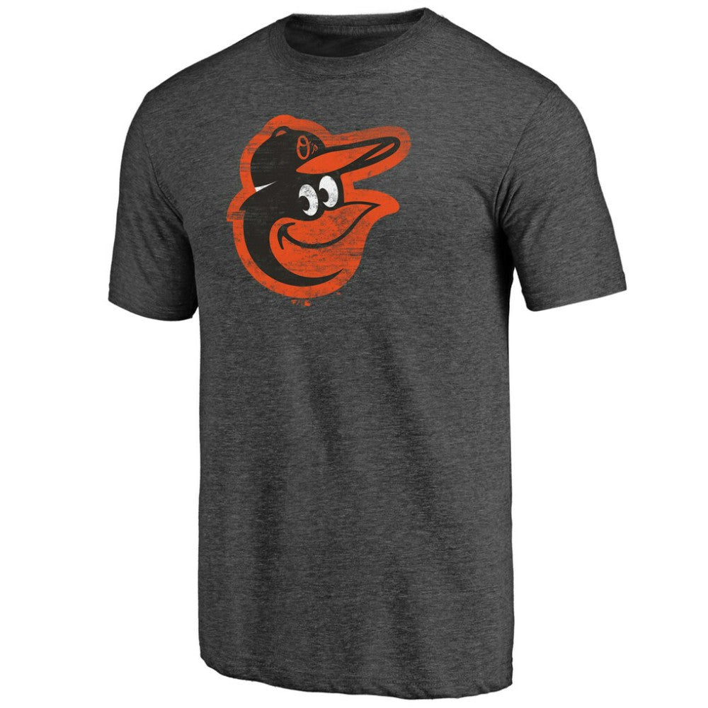 Baltimore Orioles Weathered Official Logo Tri-Blend T-Shirt Discount