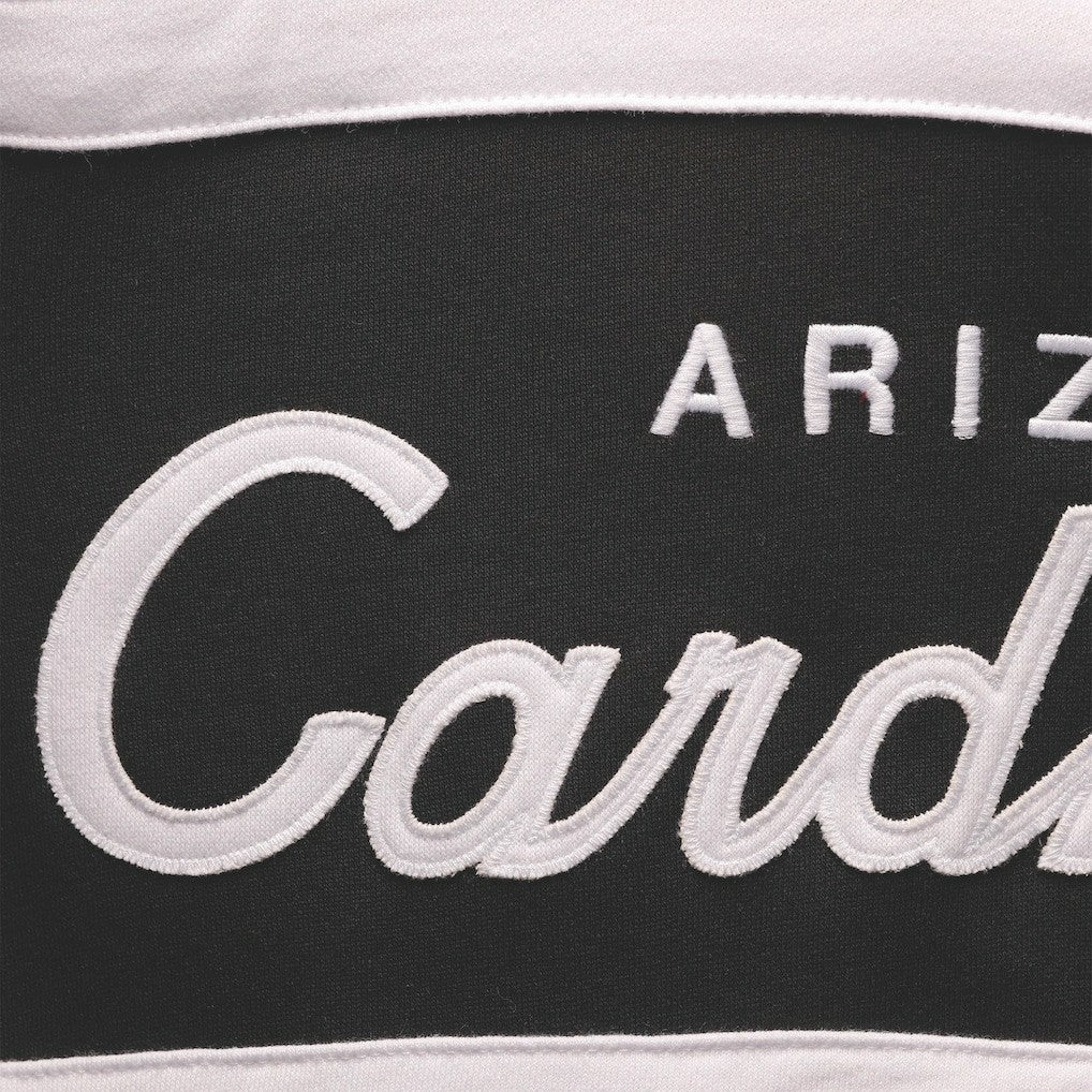 Arizona Cardinals Head Coach Pullover Hoodie - Cardinal/Black - Mitchell & Ness