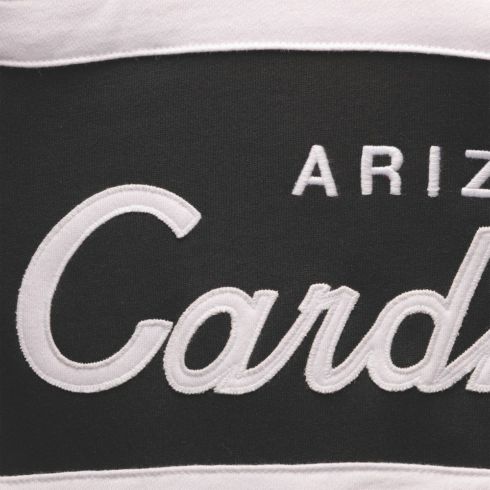 Arizona Cardinals Head Coach Pullover Hoodie - Cardinal/Black - Mitchell & Ness
