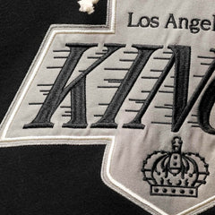 Wayne Gretzky Los Angeles Kings '47 Retired Player Name & Number Lacer Pullover Hoodie - Black | 47 brand Lifestyle