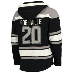 Luc Robitaille Los Angeles Kings '47 Retired Player Name & Number Lacer Pullover Hoodie - Black | 47 brand near me