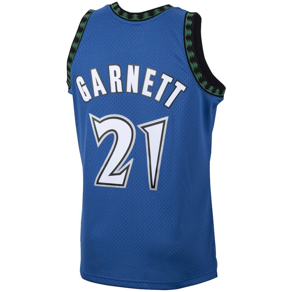 Mitchell & Ness Kevin Garnett Minnesota Timberwolves 2003/04 Hardwood Classics Swingman Jersey Blue