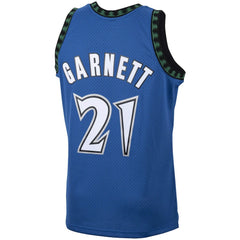 Mitchell & Ness Kevin Garnett Minnesota Timberwolves 2003/04 Hardwood Classics Swingman Jersey Blue