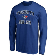 Men's Royal Toronto Blue Jays Team Heart & Soul Long Sleeve T-Shirt Sale