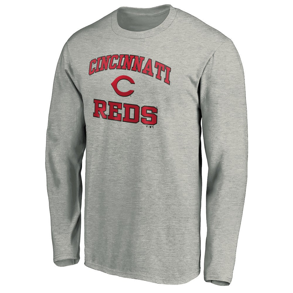 Cincinnati Reds Team Heart & Soul Long Sleeve T-Shirt Discount